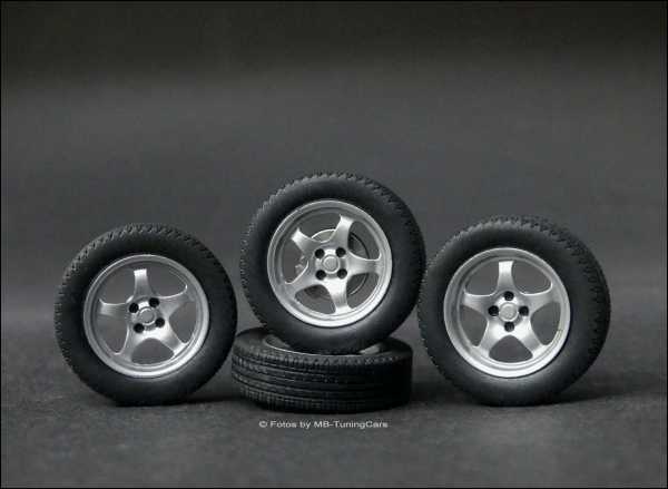 1:18 Opel Vectra A 2000 16V Felgensatz